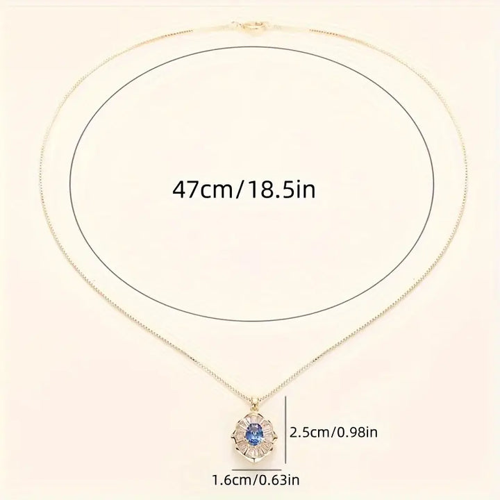 Kavella Noctazure Colar | ouro