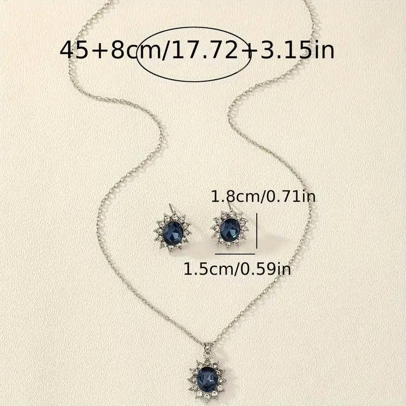 Katya Azuryn Conjunto de Joias | Ouro Branco