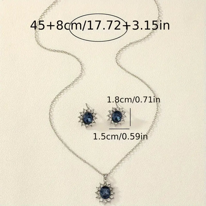 Katya Azuryn Conjunto de Joias | Ouro Branco