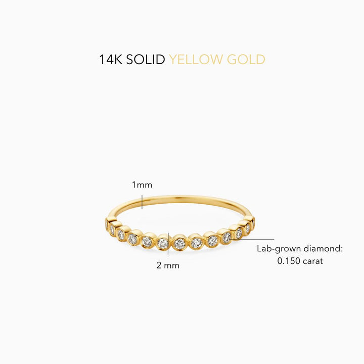 Anel de bolhas | Ouro