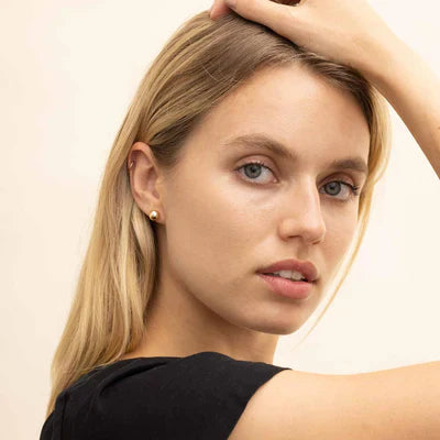 Have a ball brincos de pressão | ouro branco