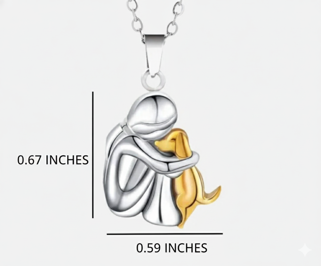 Olivia™ - Colar com pingente em formato de cão