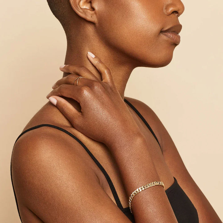 Estate pulseira cubana | Ouro