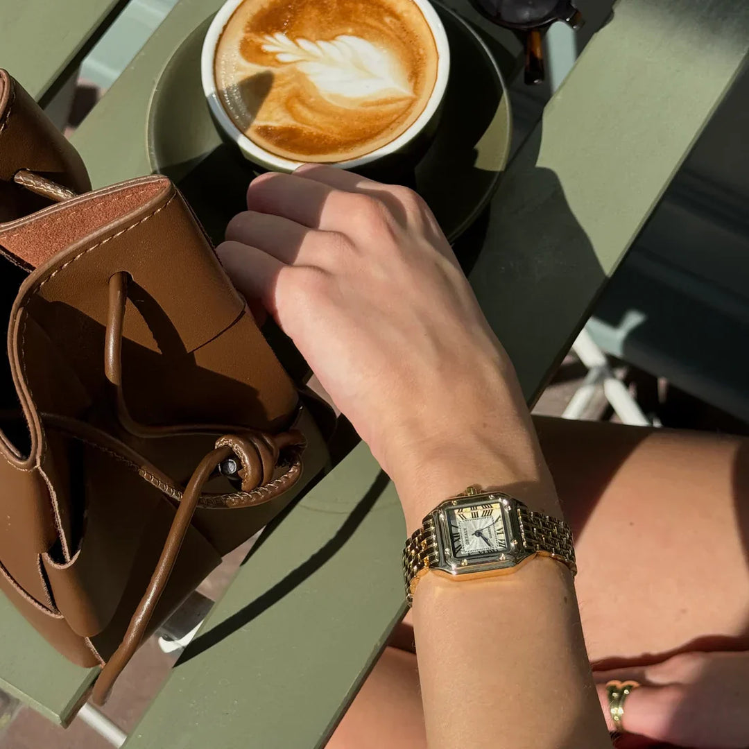 Fienna Relógio | Ouro Branco