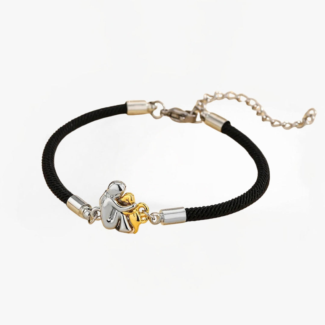 Katy™ - pulseira com cordão e ícone de cachorro